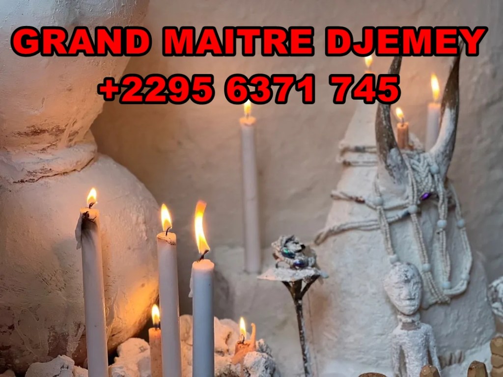 Le Grand Maître Djemey est reconnu dans le monde entier pour ses dons exceptionnels et sa capacité à résoudre des problèmes de toutes sortes, qu'il s'agisse de soucis amoureux, financiers, de malchance ou de protection spirituelle. De nombreuses personnes ont témoigné des résultats impressionnants qu'elles ont obtenus après avoir consulté ce marabout de renommée internationale. Dans cet article, découvrez des avis authentiques et des témoignages d'adeptes qui ont vu leur vie se transformer grâce à l'expertise et la puissance spirituelle du Maître Djemey. Que vous soyez sceptique ou en quête de solutions concrètes, ces récits vous donneront un aperçu des capacités étonnantes de ce grand marabout.