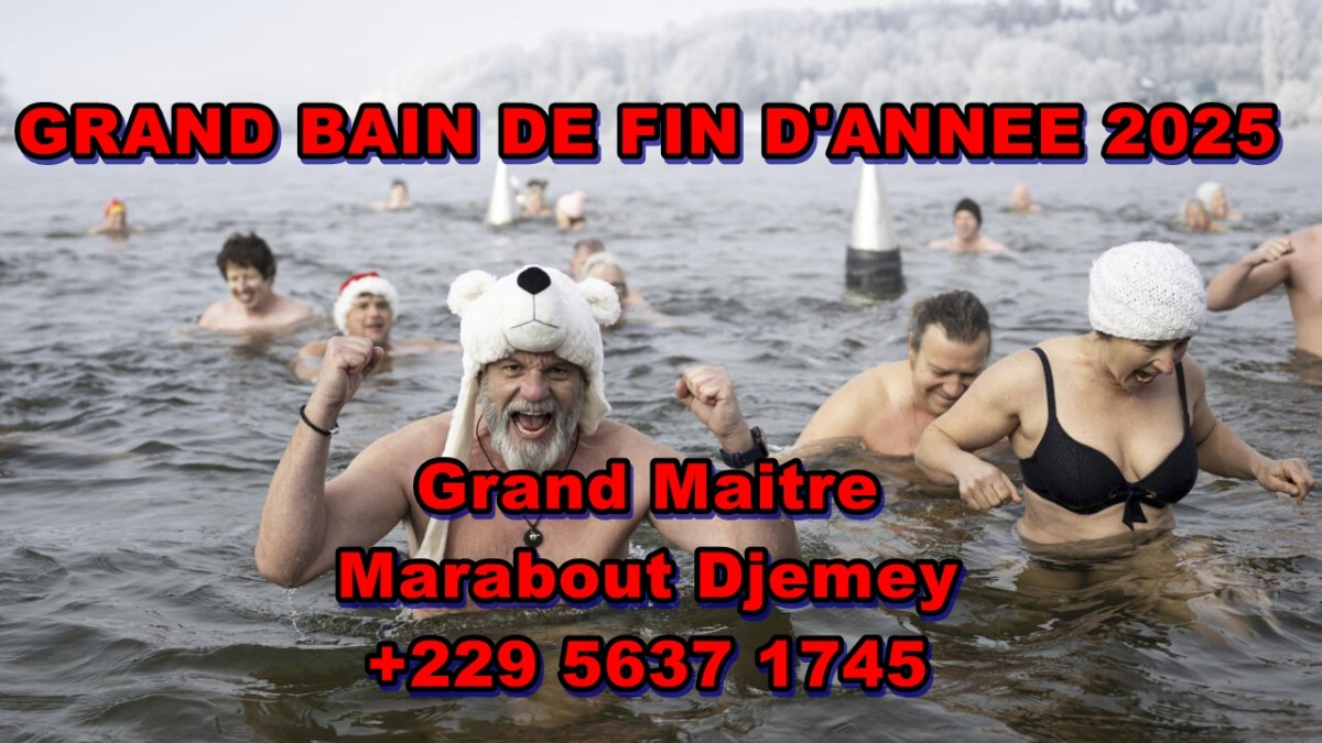 Le bain de purification de fin d&rsquo;année&nbsp;2026